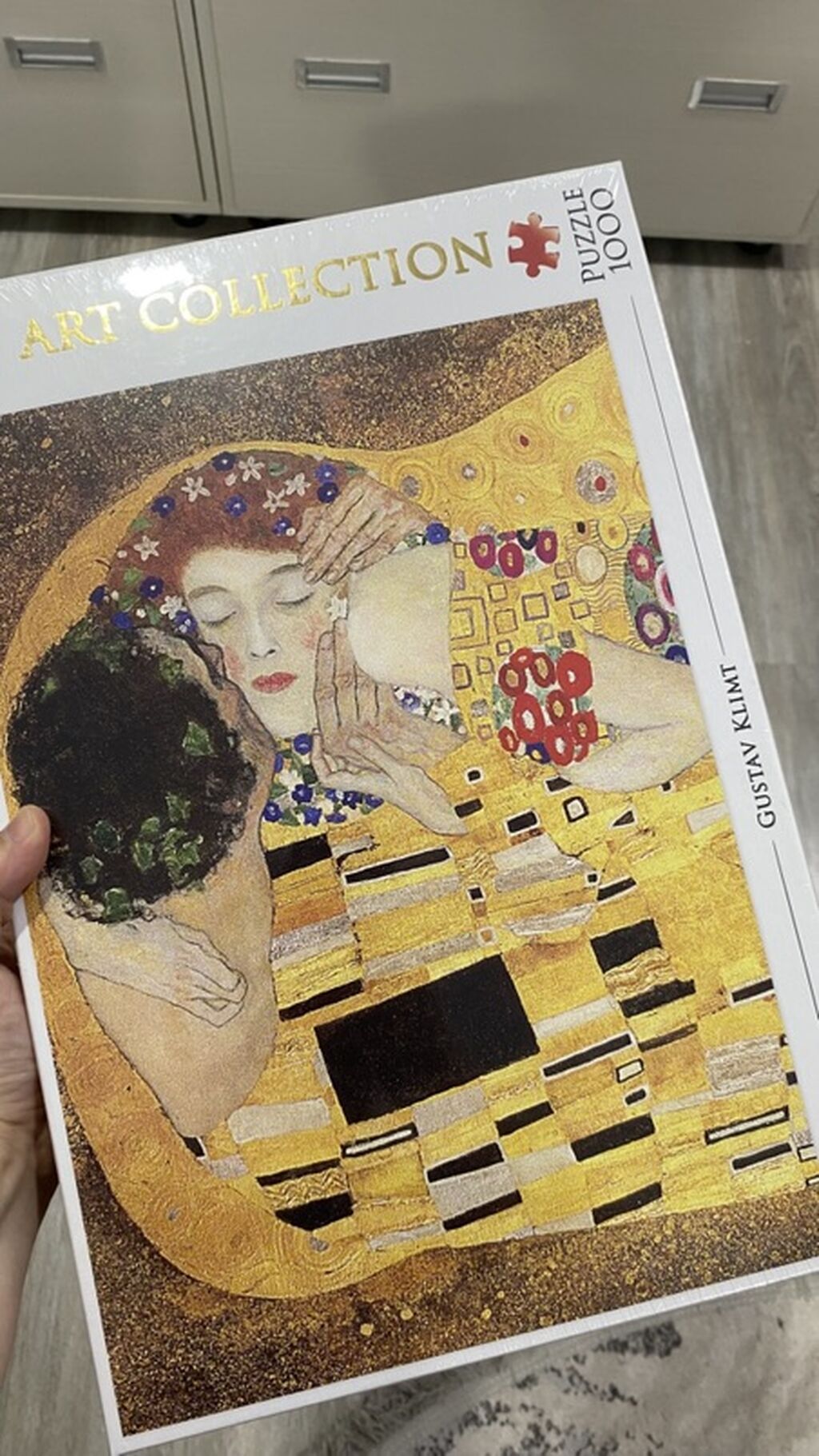Art Collection seriyasından puzzle Gustav Klimt (The Kiss) — Inkişaf edir oyuncaqlar, Bakı (2)
