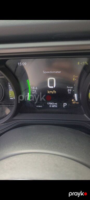 Jeep Wrangler, 2.0 L, 17.3 kWh, 2024 il, 17 500 km — Avtomobillər, Bakı (9)