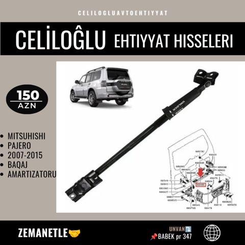 Mitsubishi Pajero 2007-2015 baqaj amortizatoru — Bakı