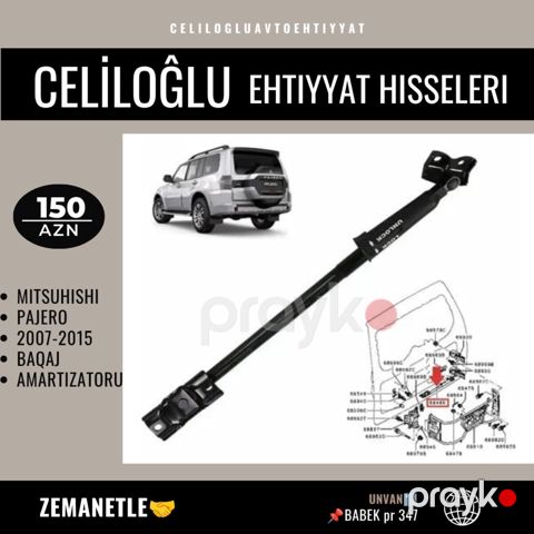 Mitsubishi Pajero 2007-2015 baqaj amortizatoru