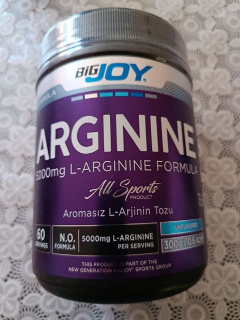 Məhsul: BigJoy Arginine – L-Arginine Tozu Xüsusiyyətlər: - Hər — Bakı
