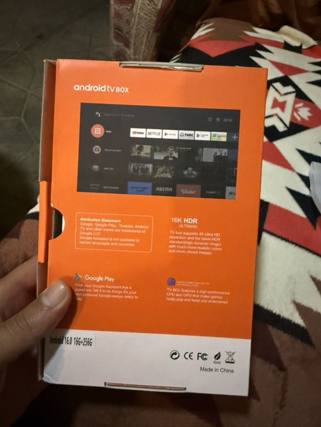 Tv box tezedir 1500 den cox kanal var icinde istenilen televizorda — TV qabları və media pleyer, Bakı (3)