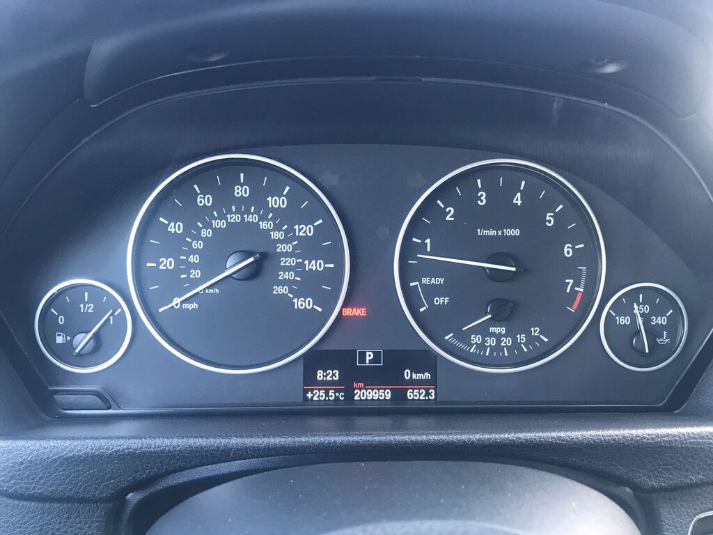 BMW 328, 2.0 L, 2015 il, 209 000 km — Avtomobillər, Bakı (8)