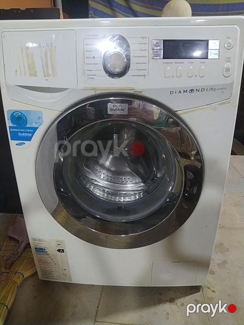 Samsung paltaryuyan maşın – Eco Bubble texnologiyalı, Diamond Drum