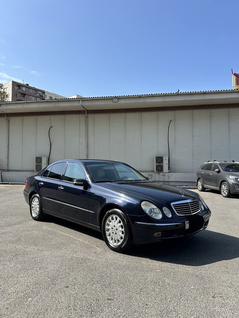 Mercedes E 270, 2.7 L, 2003 il, 320 000 km — Avtomobillər, Bakı (2)