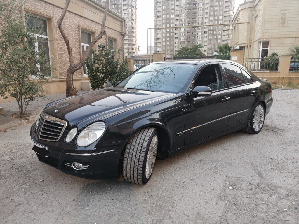 Mercedes E 320, 3.2 L, 2004 il, 260 000 km — Avtomobillər, Bakı (5)