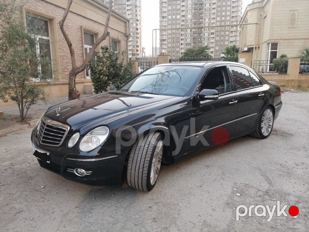 Mercedes E 320, 3.2 L, 2004 il, 260 000 km — Avtomobillər, Bakı (5)