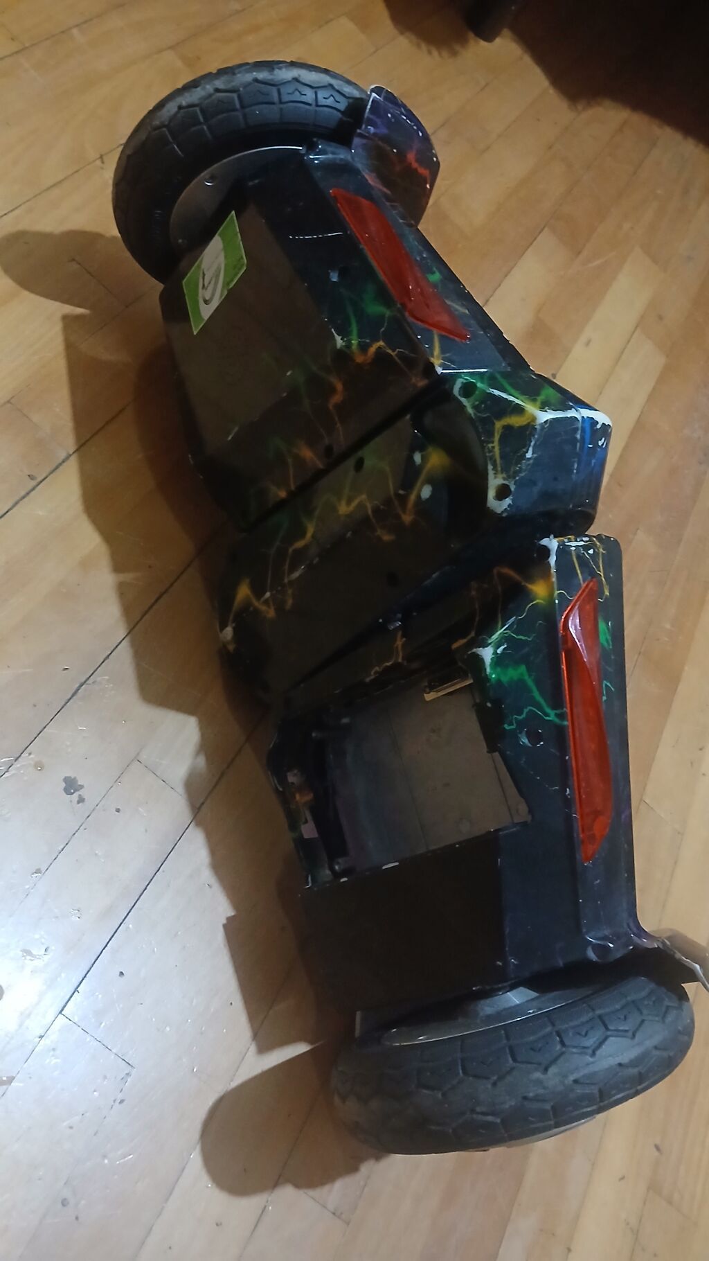 Özünü balanslayan elektrikli skuter (hoverboard) - Gövdə: qara əsas — Hiroskopler, Bakı (3)