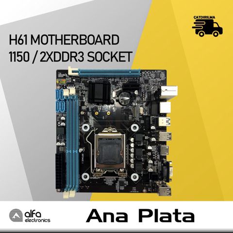 Ana plata "H61 1155 /2xDDR3" — Bakı