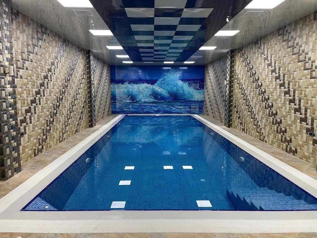 İcarəyə verilir 8 otaqlı həyət evi/bağ evi 650 m² — Ev, villa, Bakı (9)