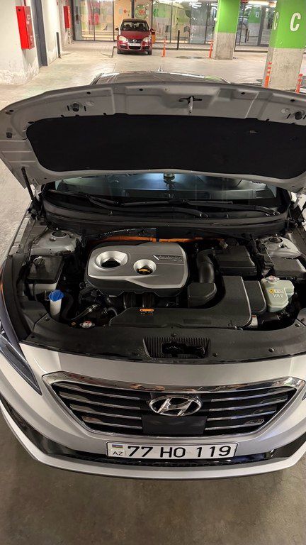 Hyundai Sonata, 2.0 L, 9.8 kWh, 2016 il, 119 600 km — Avtomobillər, Bakı (7)