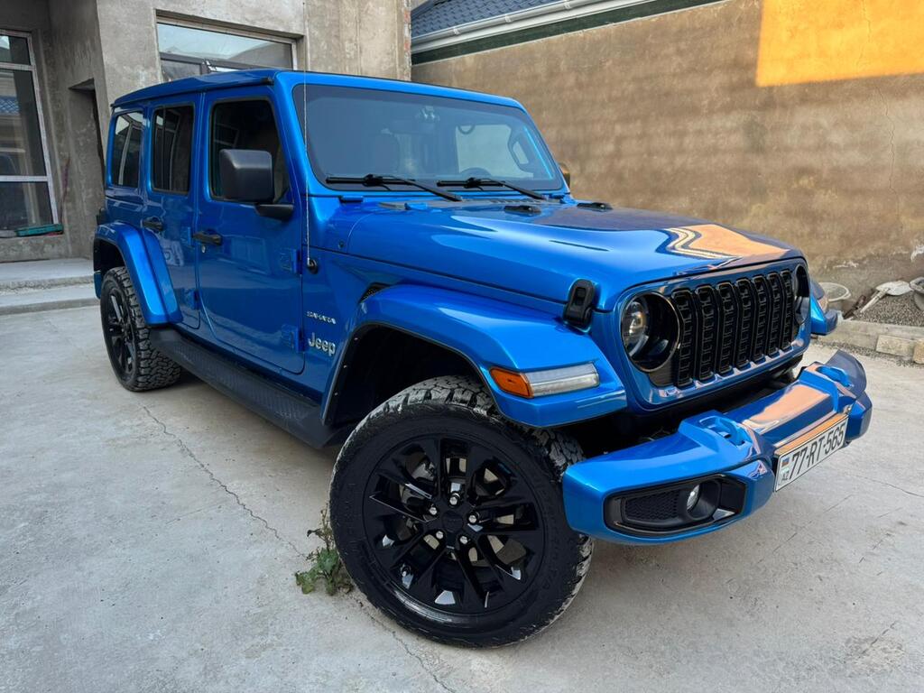 Jeep Wrangler, 2.0 L, 17.3 kWh, 2023 il, 53 000 km — Avtomobillər, Bakı (6)