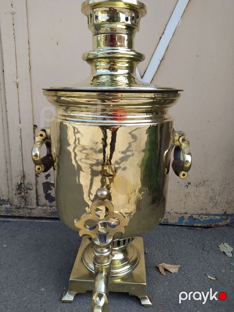 Qədimi samovar 12 litr su tutur 600 azn — Gəncə