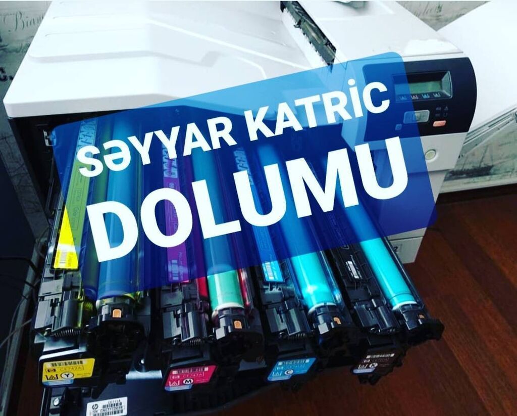 Kartric doldurulması — Aparatların təmiri və quraşdırılması, Bakı