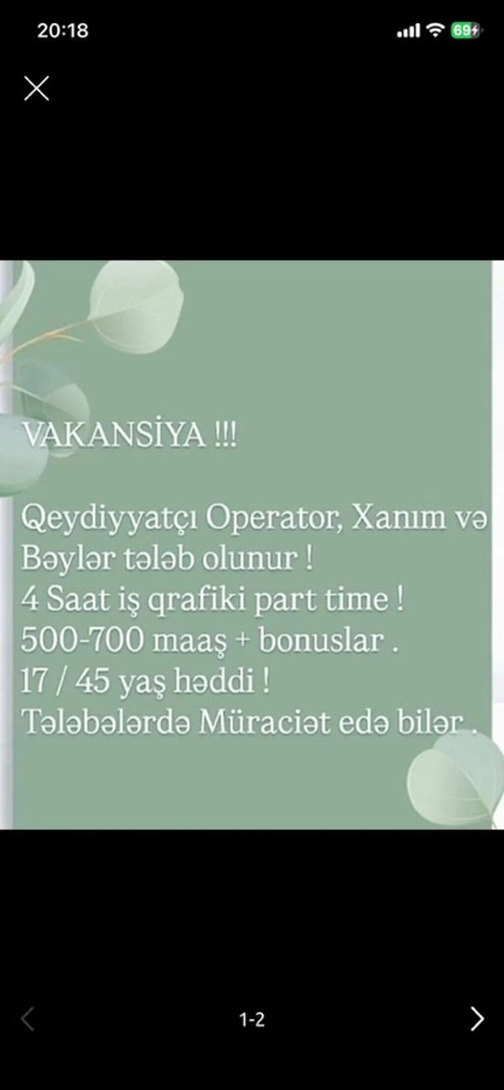 Hostes, qeydiyyatçı tələb olunur, Təcrübəsiz — Restoranlar, Turizm, Bakı (2)