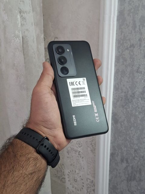 Redmi Note 14 Pro+, 256 GB, rəng - Qara, Zəmanət, Sensor, Barmaq izi — Bakı