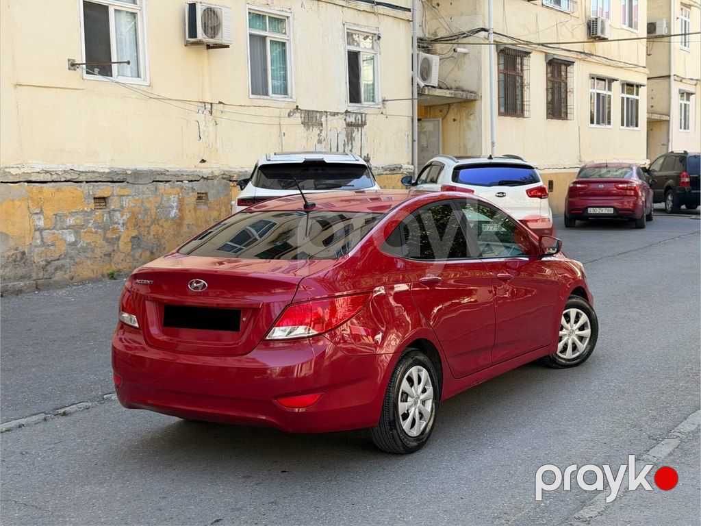 Hyundai Accent, 1.6 L, 2017 il, 136 000 km — Avtomobillər, Sumqayıt (10)