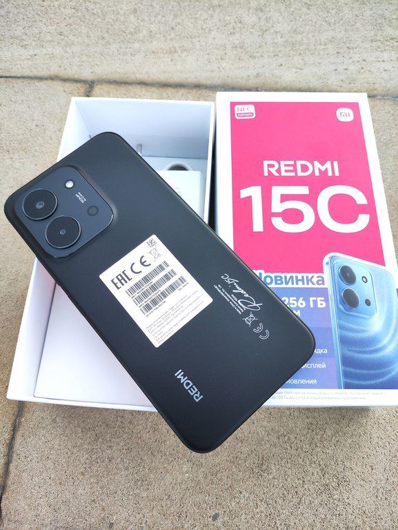 Xiaomi Redmi 15C Midnight Black 128GB/4GB — Smartfonlar, Bakı (2)