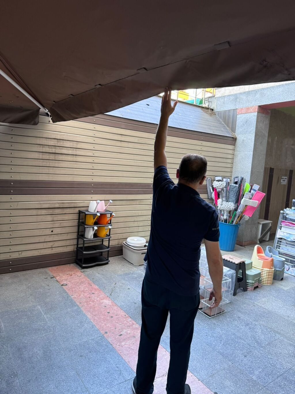 Məhsul cəmi 25 gün işlədilib Ölçü 4*4 Aksesuarları hamısı — Bağ çətirləri, Bakı (2)