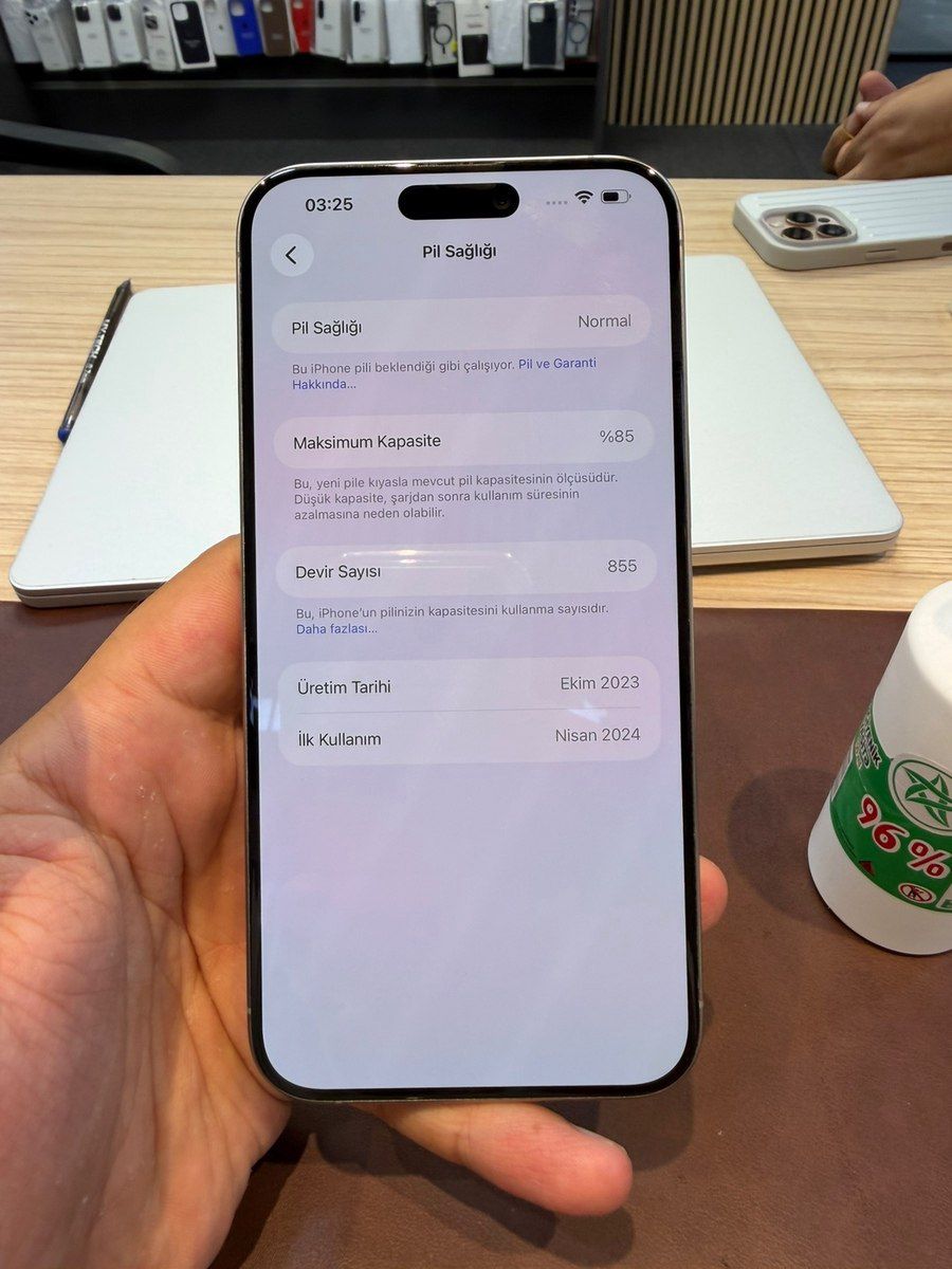 Apple iPhone 15 Pro Max Natural Titanium 256GB/8GB — Smartfonlar, Bakı (3)