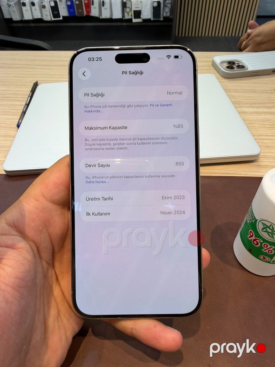 Apple iPhone 15 Pro Max Natural Titanium 256GB/8GB — Smartfonlar, Bakı (3)