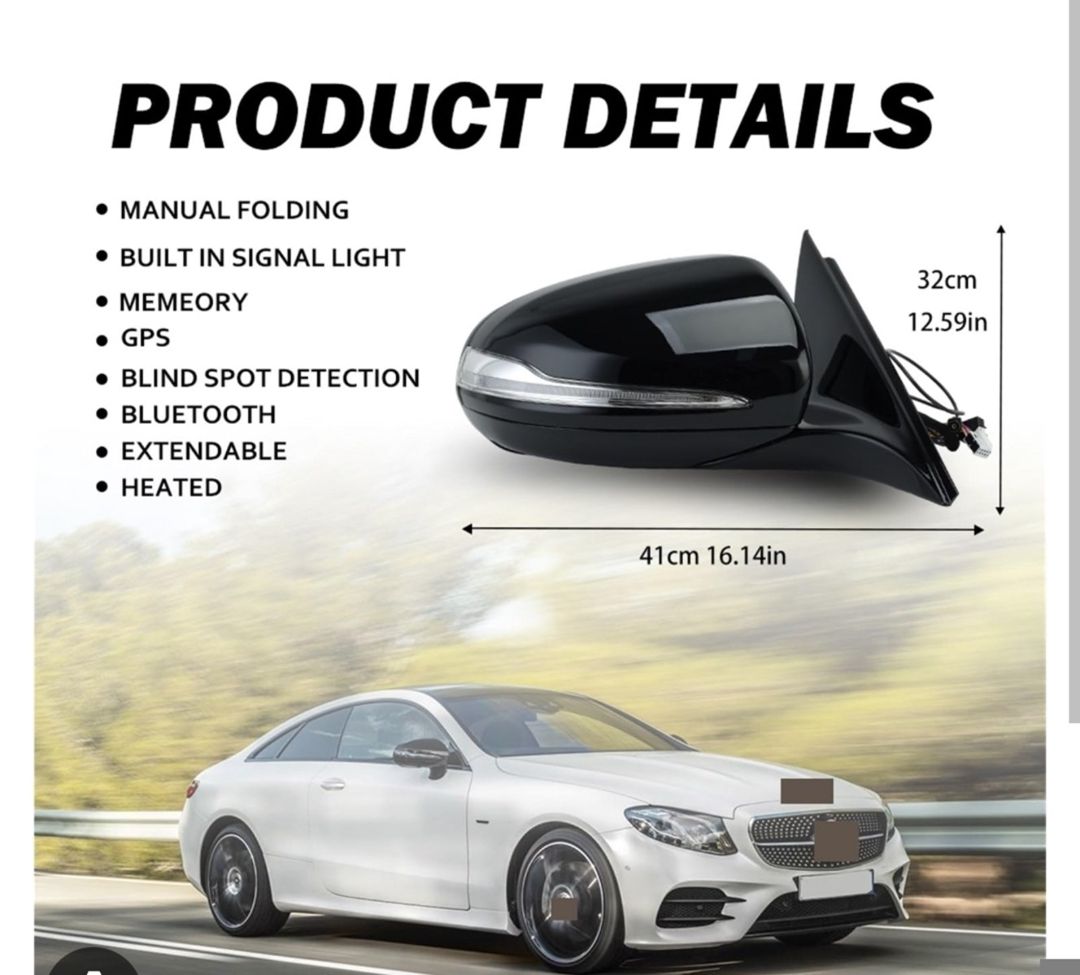 Mercedes W213 yan güzgülər — Ehtiyat hissələri və aksesuarlar, Bakı (2)