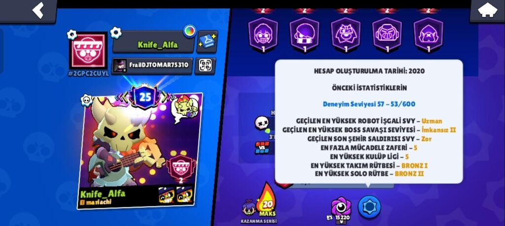 Brawl Stars hesabı – yüksək göstəricilər və zəngin kosmetik kolleksiya — Uşaq geyimi, Bakı (7)