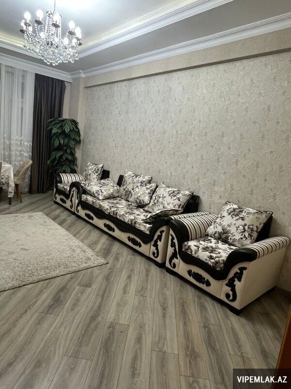 Nərimanov rayonunda 2 otaqlı Yeni tikili Kirayə verilir, 66 m² — Mənzil, Bakı (3)