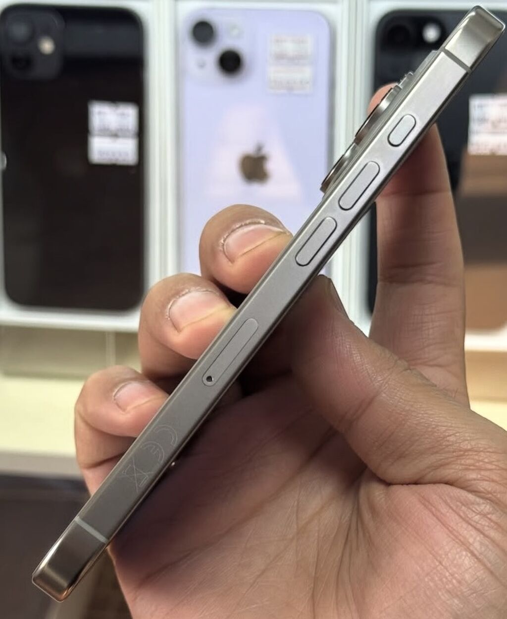 IPhone 16 Pro, 128 GB, Natural Titanium, Simsiz şarj, Face ID, Sənədlərlə — Apple iPhone, Bakı (3)
