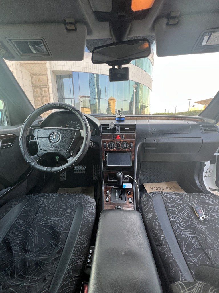 Mercedes C 220, 2.2 L, 1996 il, 477 000 km — Avtomobillər, Bakı (3)