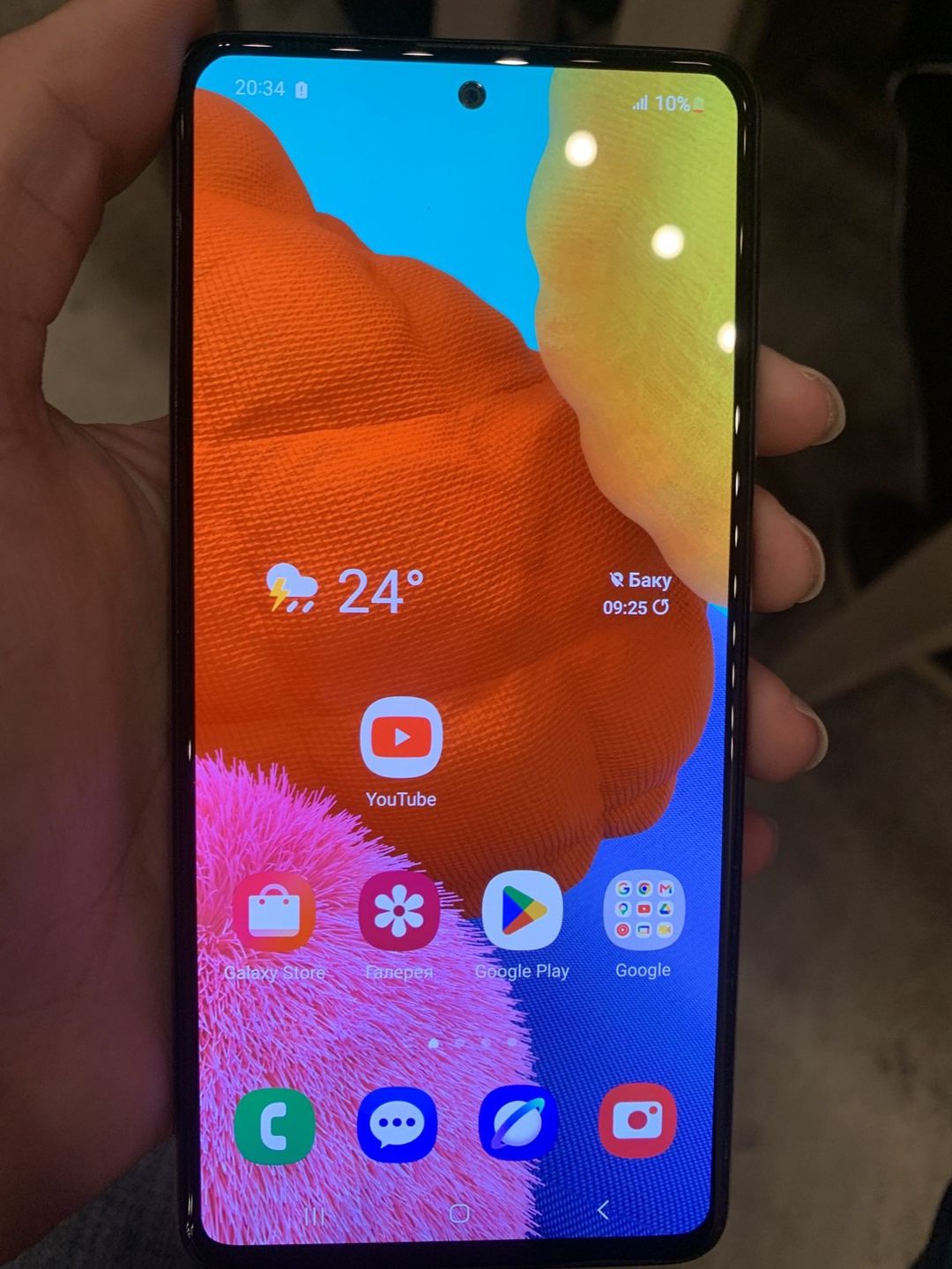 Samsung Galaxy A51 White 128GB/6GB — Smartfonlar, Bakı (2)
