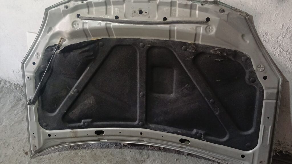 Avtomobil kapotu Kia Rio - Material: metal - Rəng: astarlı/boş səth — Kuzov hissələri, Quba (2)