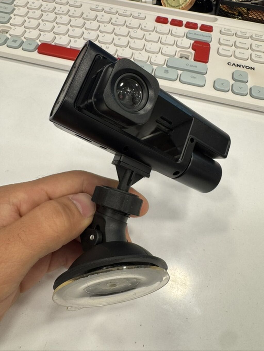 Avtomobil üçün ön kamera (dash cam) - Şüşəyə bərkidilən güclü vakuum — Video qeydediciləri, Şəmkir (2)