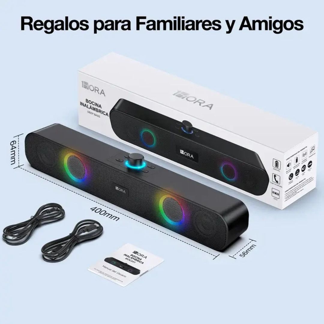 1HORA Wireless Speaker BOC241 Black — Səs texnikası, Bakı (2)