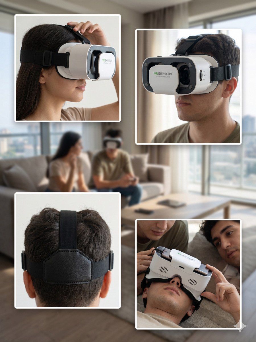 Shinecon G05 VR eynək — Oyunlar, konsollər və proqramlar, Bakı (2)