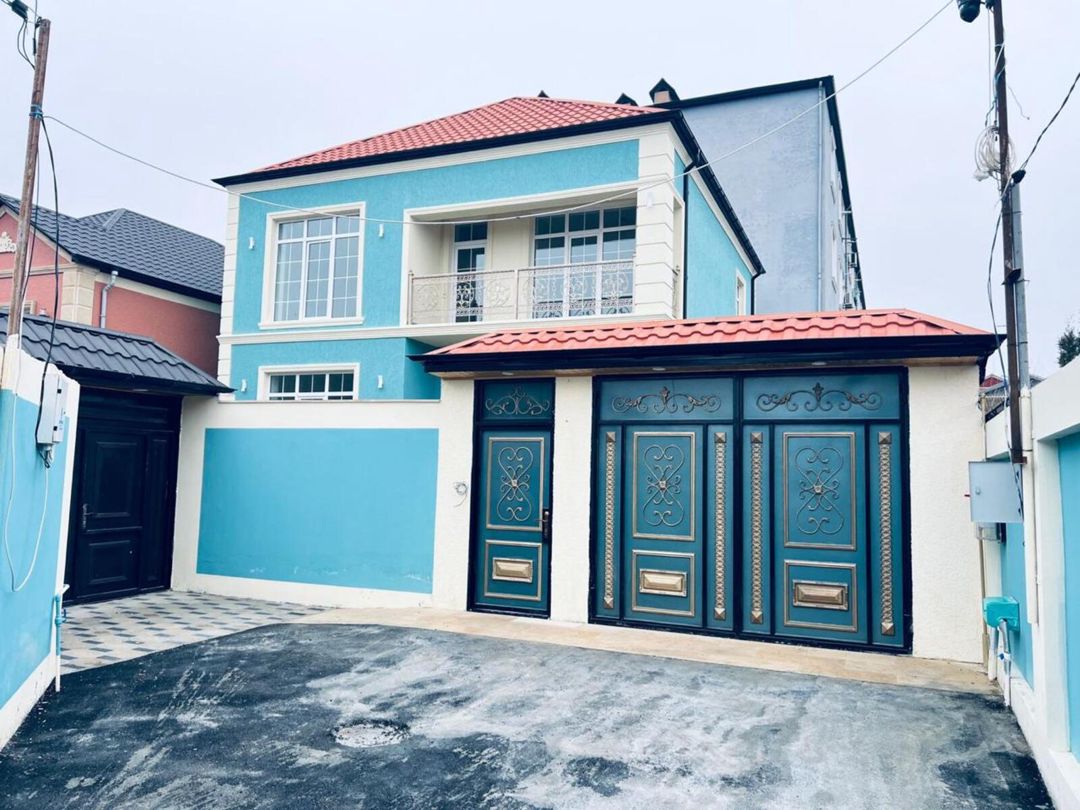Satılır 6 otaqlı həyət evi/bağ evi 160 m² — Ev, villa, Bakı (2)