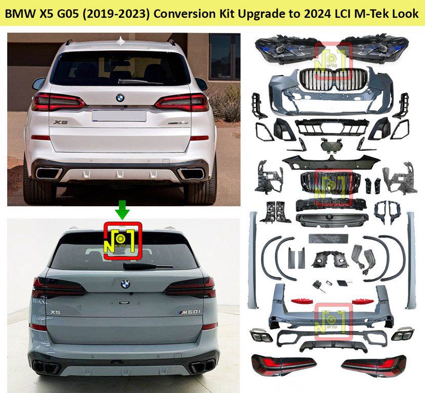"BMW G05 2024" (M tech) body kiti — Ehtiyat hissələri və aksesuarlar, Bakı (2)
