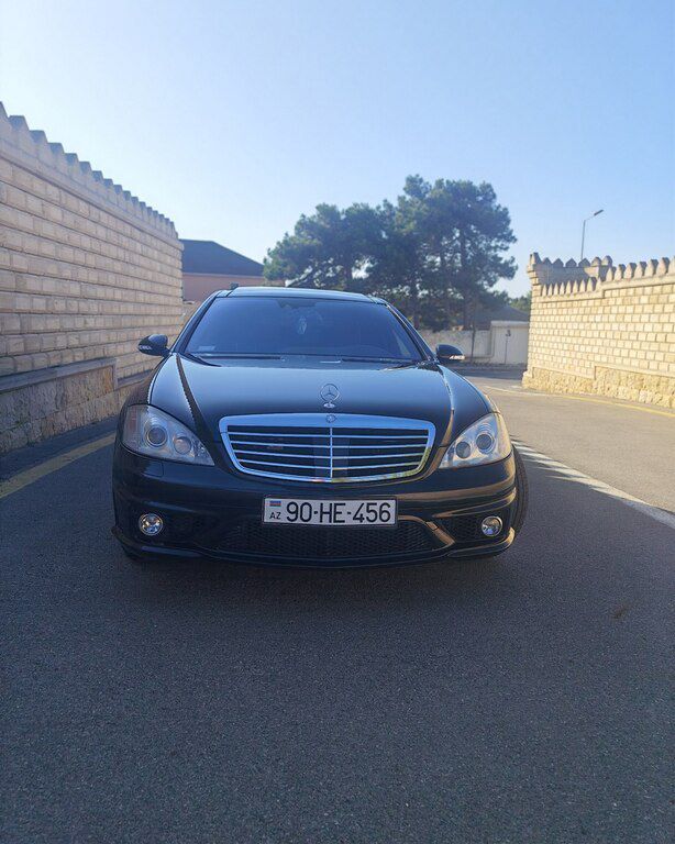 Mercedes S 63 AMG, 6.2 L, 2008 il, 120 453 km — Avtomobillər, Bakı
