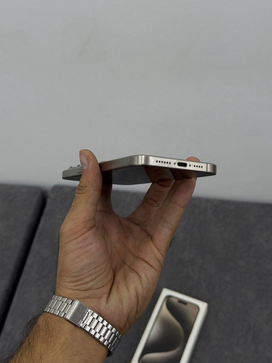 Apple iPhone 15 Pro Max Natural Titanium 256GB — Apple iPhone, Bakı (6)