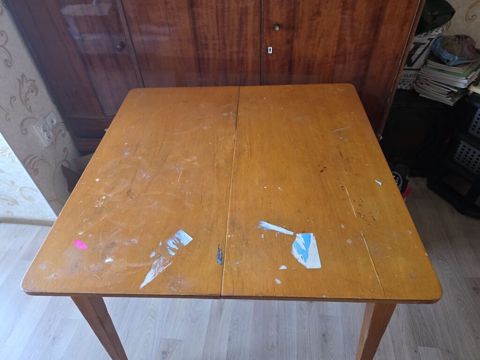 Mətbəx masası, İşlənmiş, Açılan, Taxta, Dördbucaq masa — Bakı