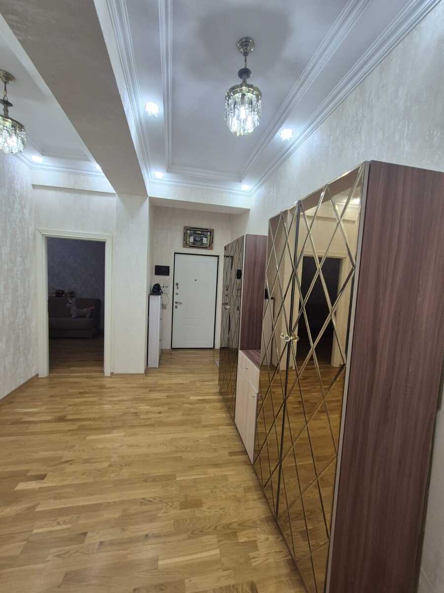3-otaqlı yeni tikili, Özbəkistan küç. 7, 105 m² — Mənzil, Bakı (12)
