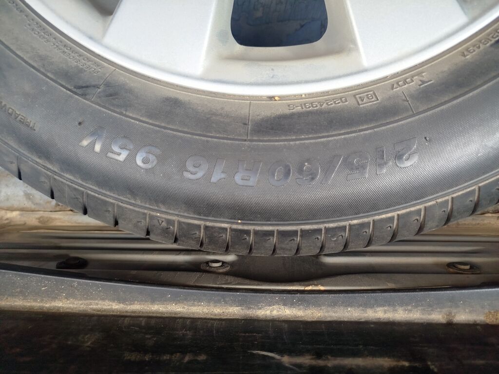 Məhsul: Yüngül lehimli disk və təkər komplekti - Ölçü: 215/60 R16 95V — Diskləri, Digah (3)