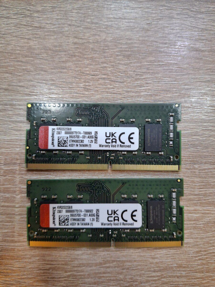 Operativ yaddaş DDR4 3200 AA 8GB RAM — Kompüterlər və noutbuklar, Bakı (9)