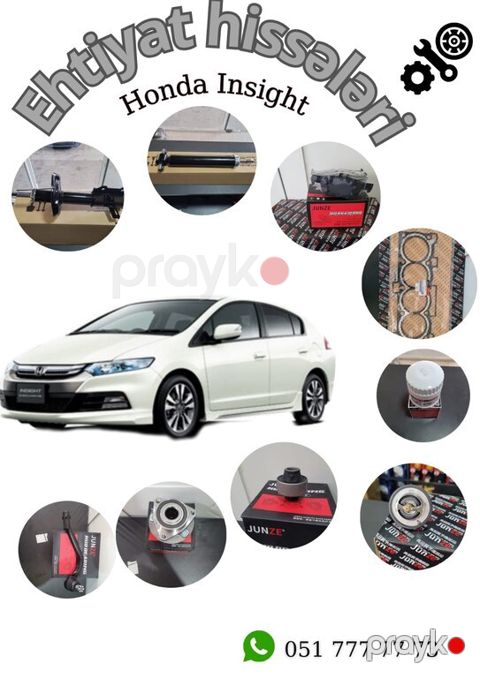 "Honda İnsight" ehtiyat hissələri