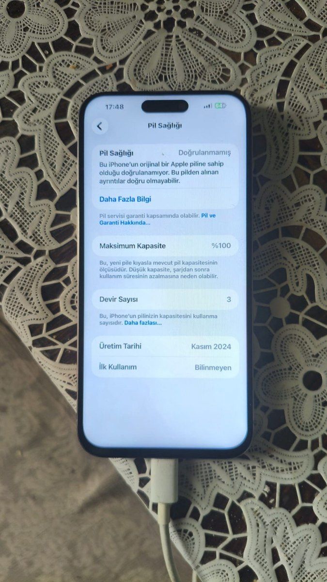 Apple iPhone 15 Pro Max Natural Titanium 256GB/8GB — Smartfonlar, Sumqayıt (3)