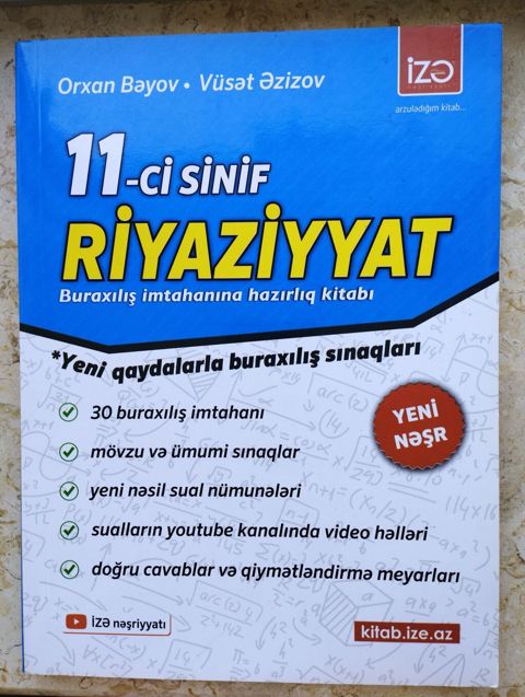 Riyaziyyat 11-ci sinif — Xırdalan