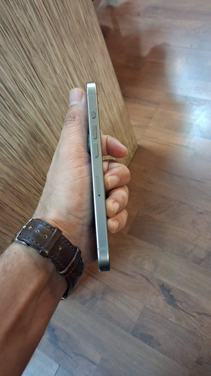 Apple iPhone 15 Pro Natural Titanium 256GB/8GB — Smartfonlar, Bakı (6)