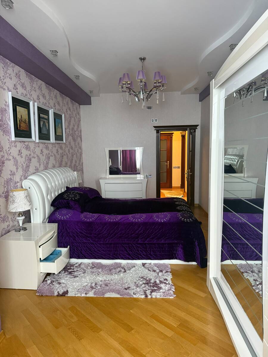 İcarəyə verilir 3 otaqlı yeni tikili 132 m² — Mənzil, Bakı (8)
