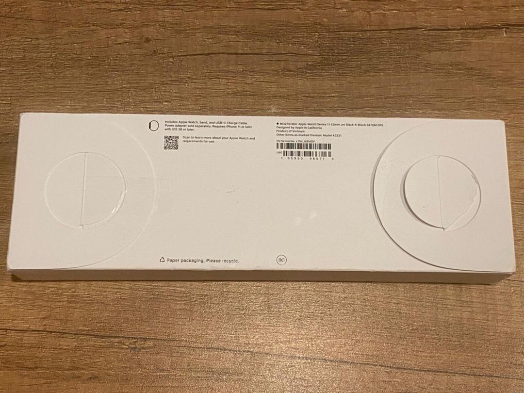Apple Watch Series 11 Aluminum Jet Black 42mm — Ağıllı saatlar və biləkliklər, Bakı (3)
