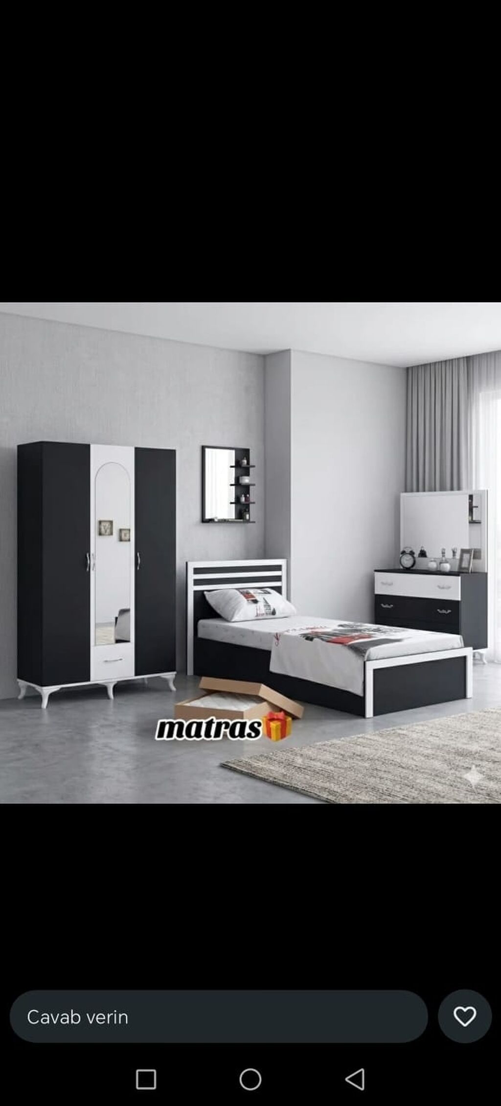 Gənc yataq dəstləri 1) Gənc yataq dəsti – 499 AZN - Komplekt: dolab + — Uşaq mebeli dəstləri, Bakı (8)